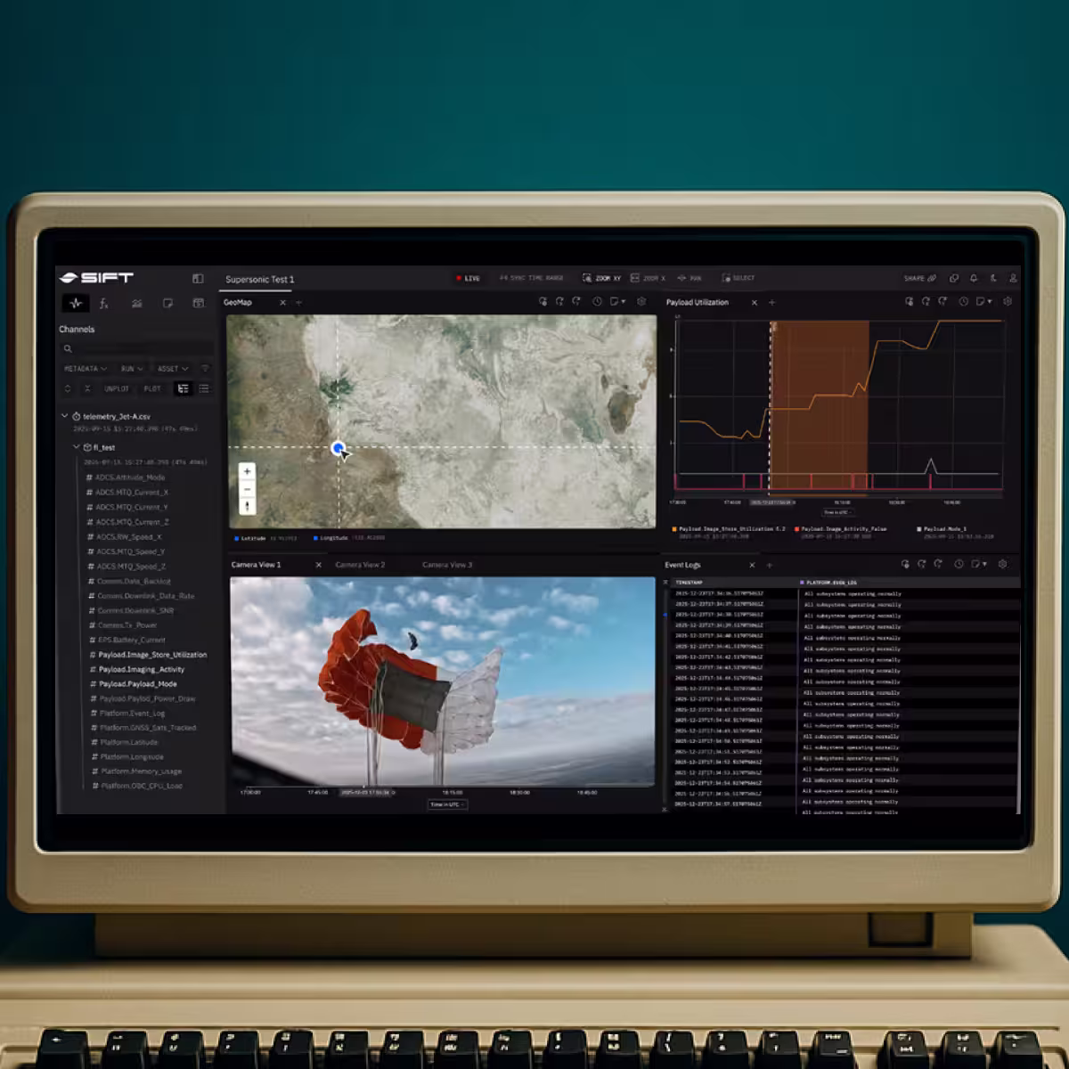 Sift — Telemetry software for hardware development.