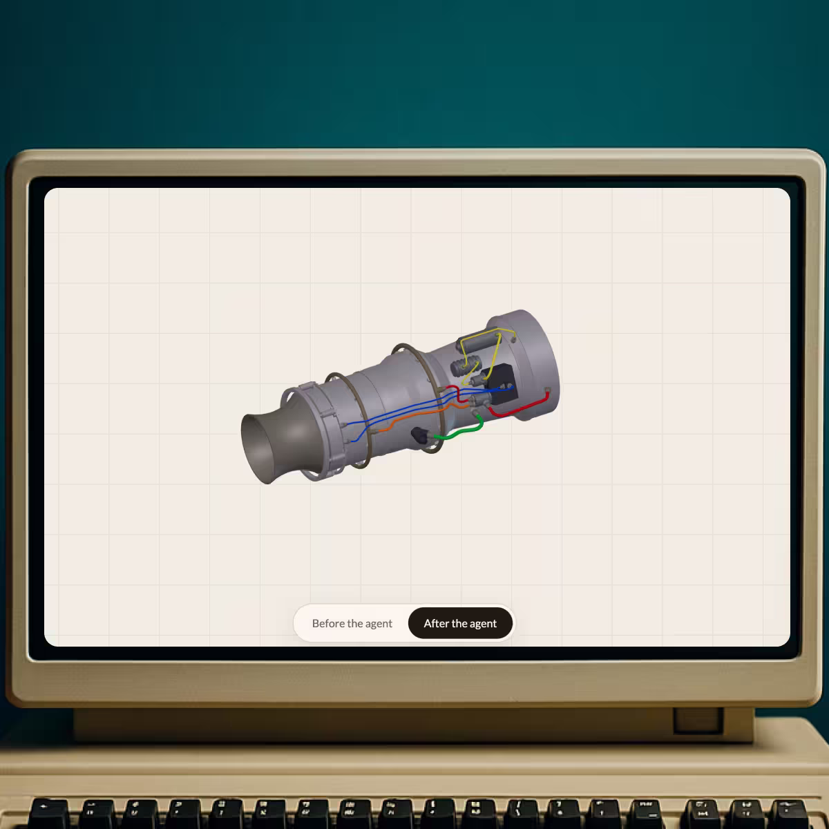 Ballista Labs — AI tube routing in CAD.