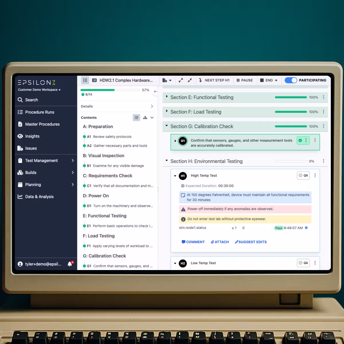 Epsilon3 — Software for space companies.