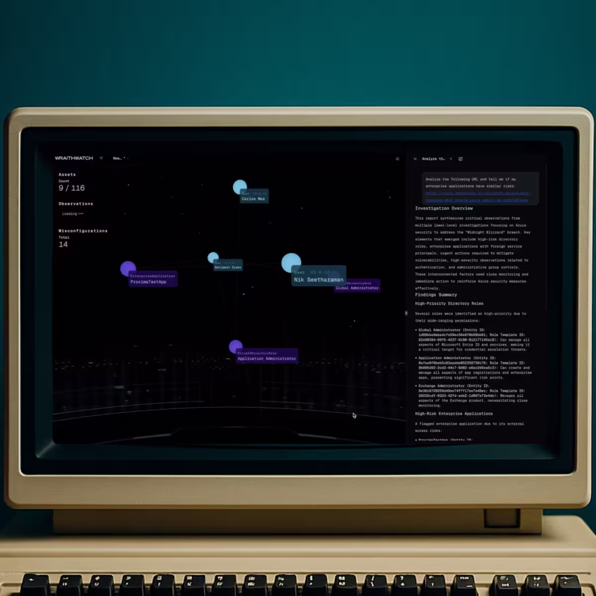 Wraithwatch — Defense platform fighting generative AI.